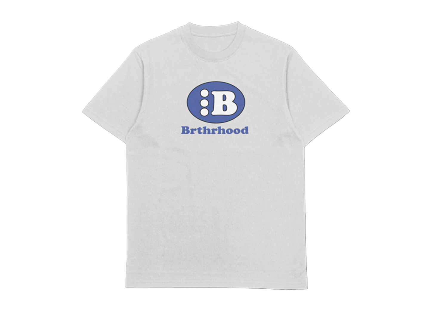 ORIGINAL B LOGO TEE[WHITE/BLUE]