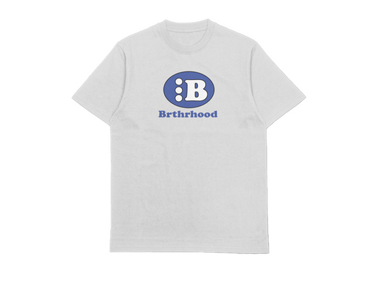 ORIGINAL B LOGO TEE[WHITE/BLUE]