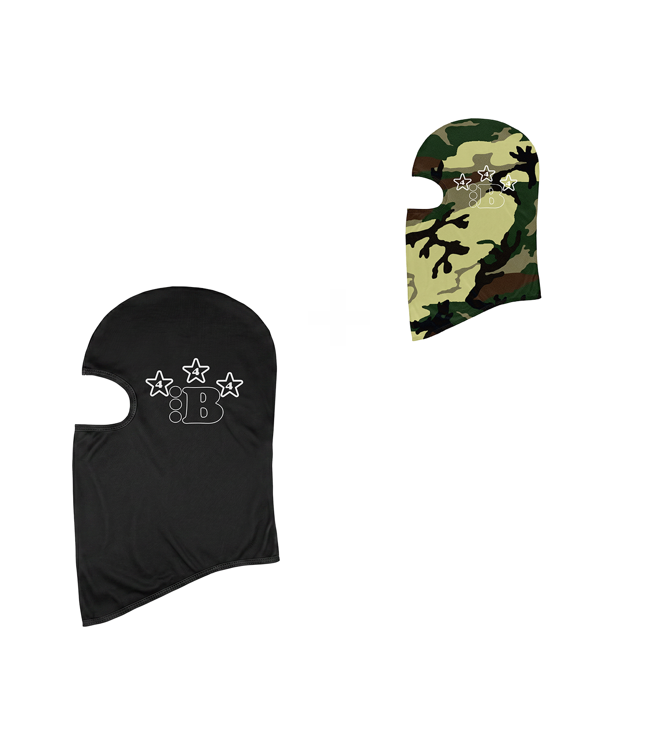 B STAR BALACLAVA [BLACK/CAMO] *2 FOR 1 SPECIAL*
