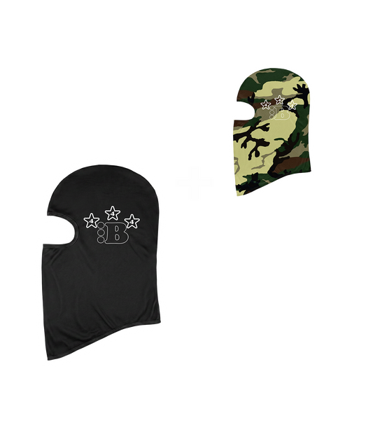 B STAR BALACLAVA [BLACK/CAMO] *2 FOR 1 SPECIAL*
