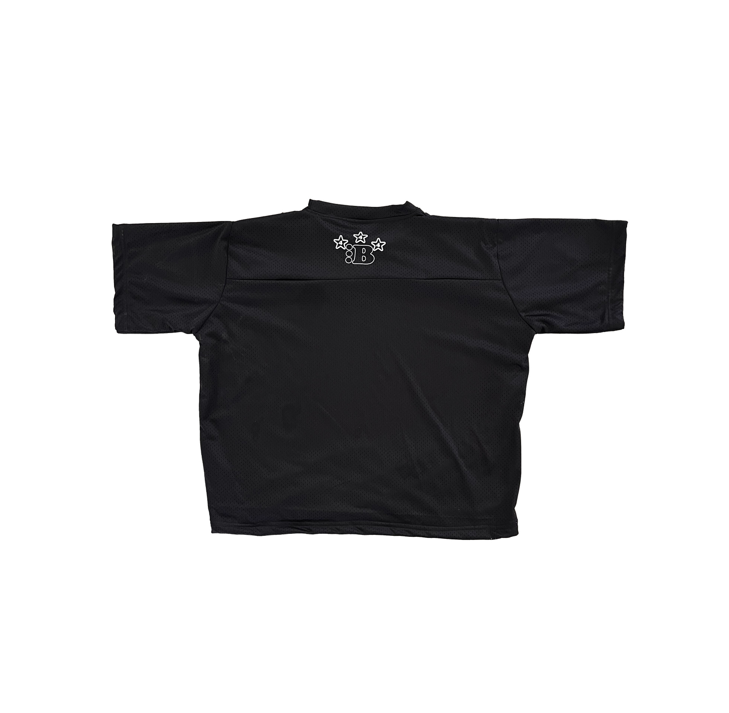 B STAR MESH JERSEY [ALL BLACK]