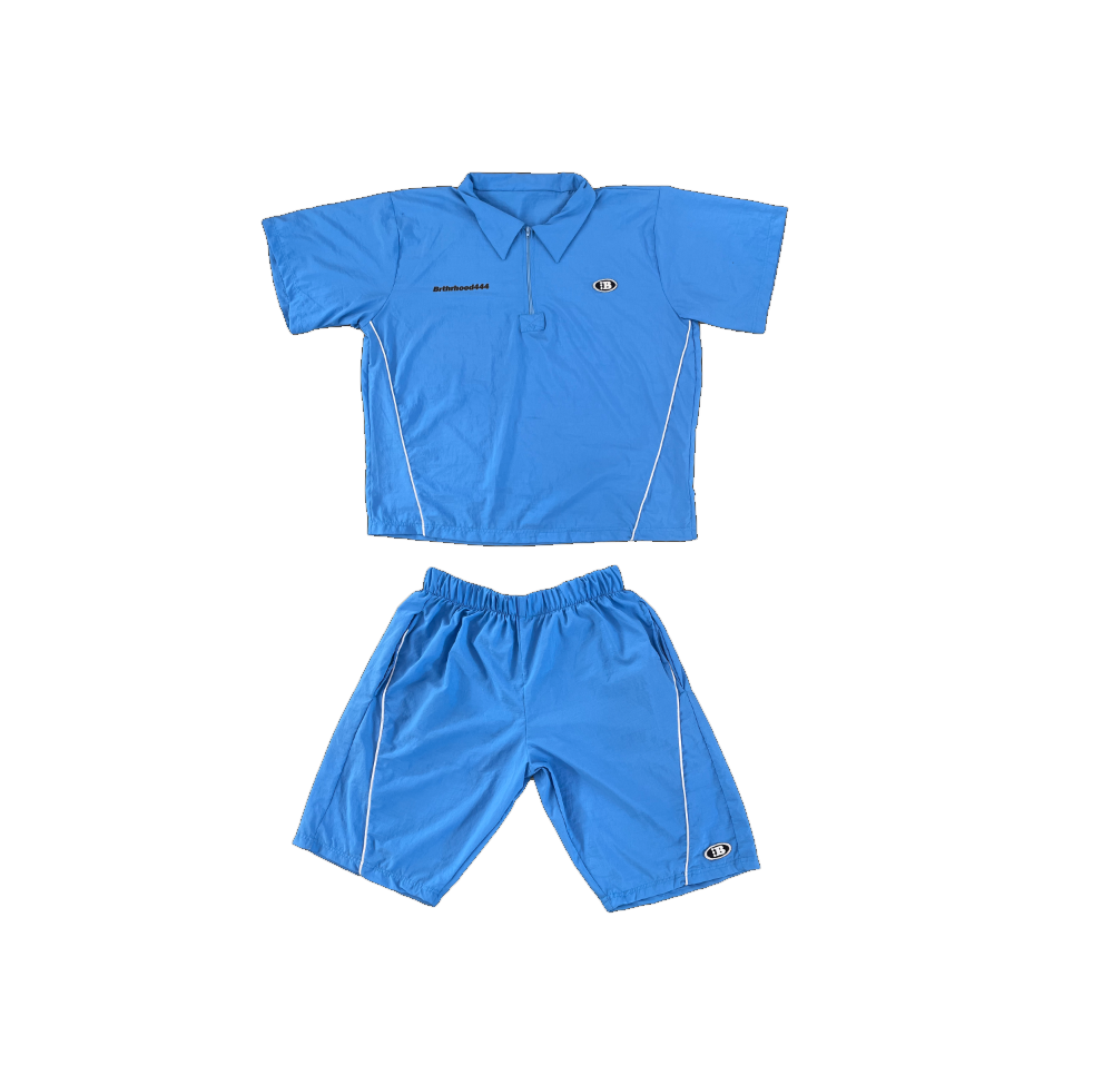 TENNIS UNIFORM SET [BABY BLUE]