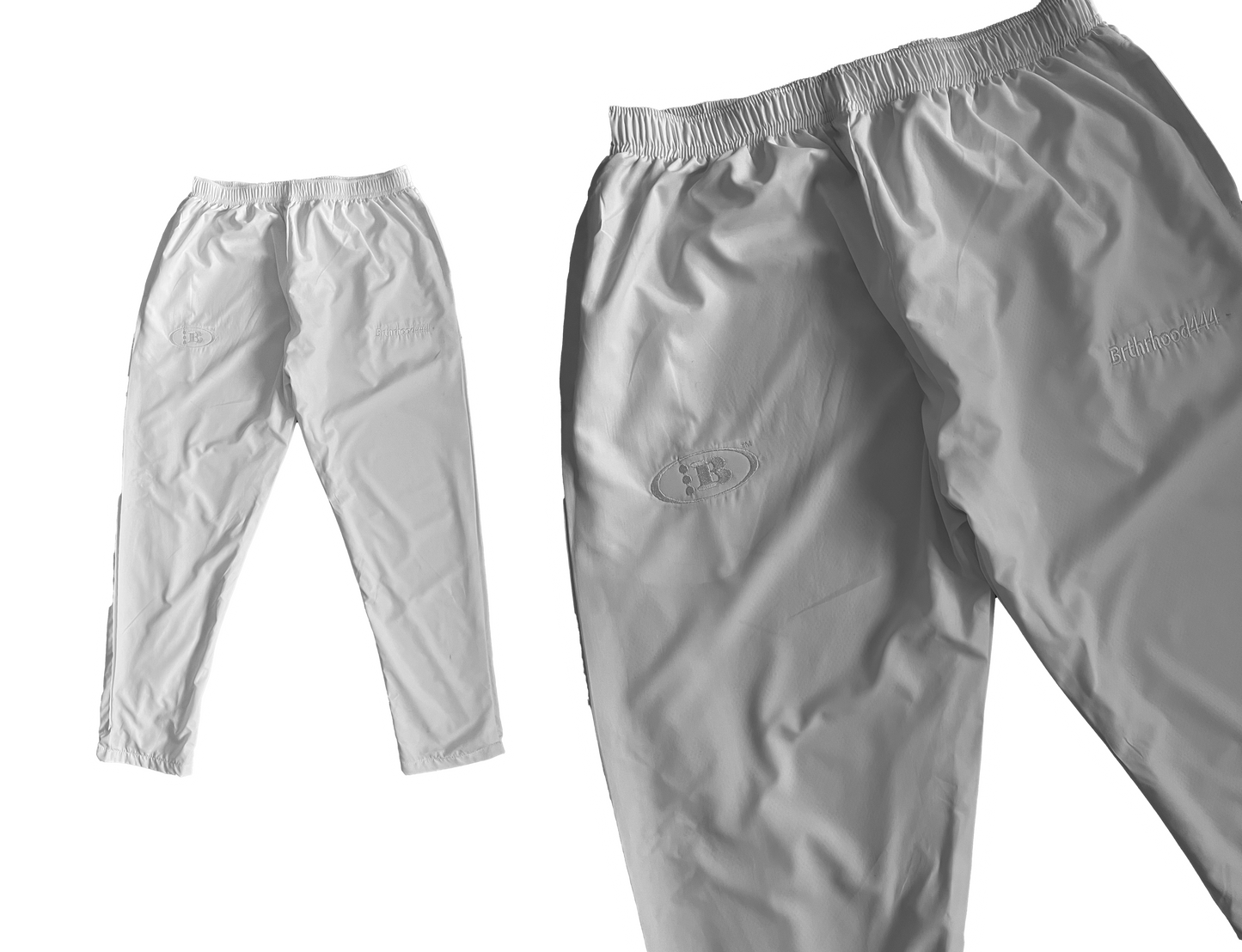 KENTE FUSION B LOGO FULL TRACKSUIT [WHITE]