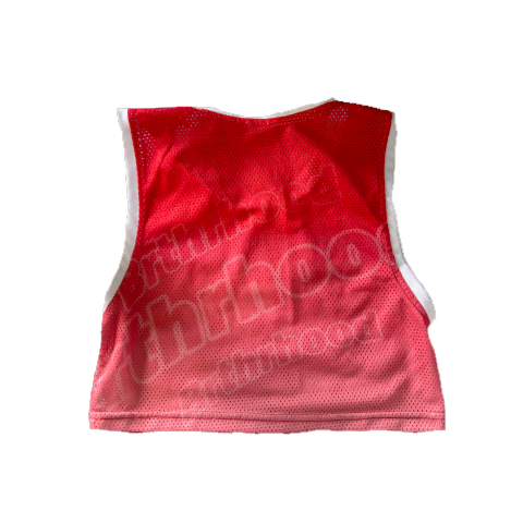 B LOGO WMNS MESH TOP[GRADIENT RED]