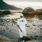 B LOGO STAPLE TEE[SA WHITE]