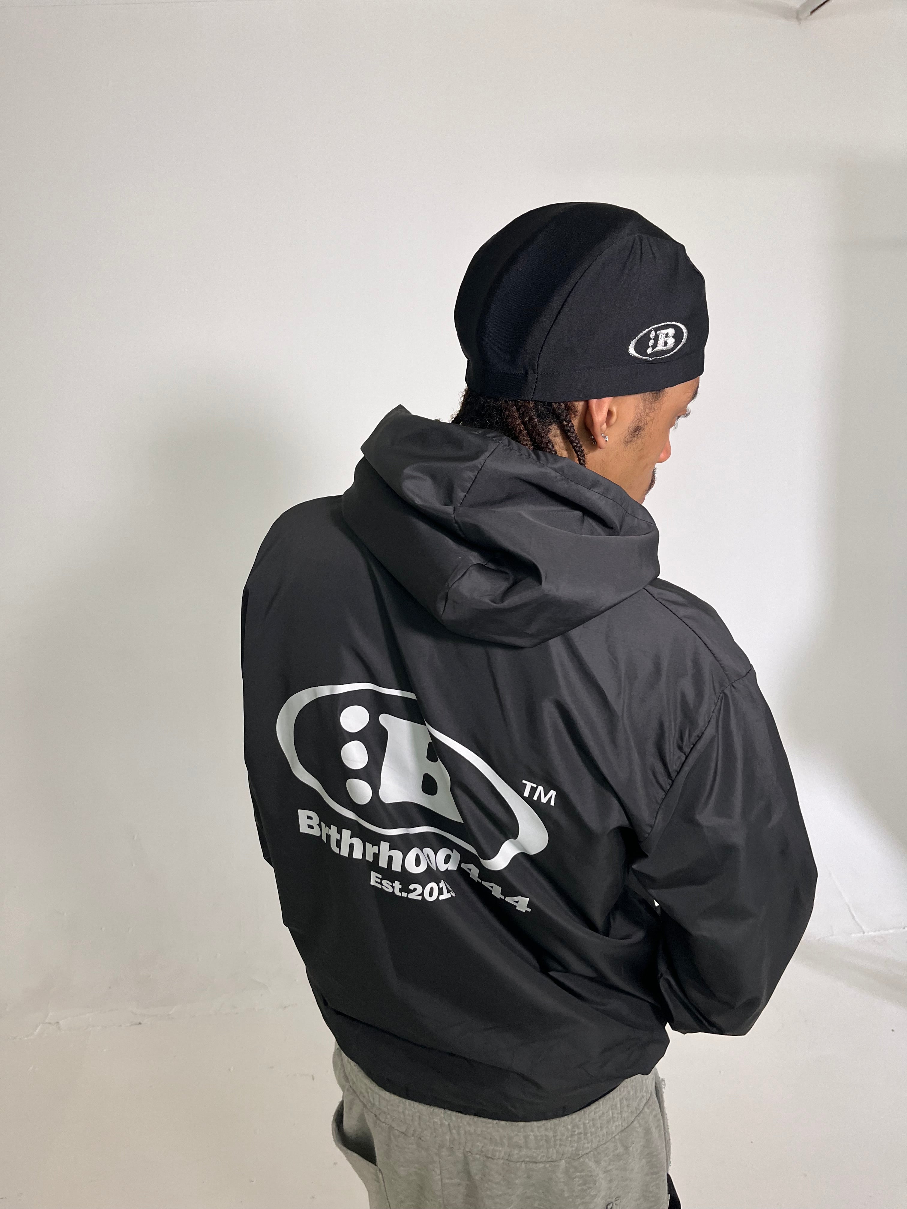 B LOGO SKULL CAP[BLACK/BLUE] *2 FOR 1 SPECIAL* – BRTHRHOOD444