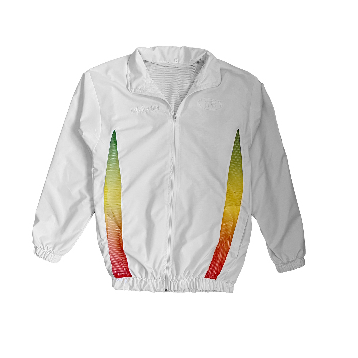 KENTE FUSION B LOGO TRACK JACKET[WHITE]