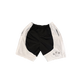 B STAR ESSENTIAL MESH SHORTS [BLACK/WHITE]