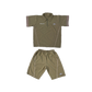 TENNIS UNIFORM SET [OLIVE/CREAM]