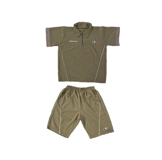 TENNIS UNIFORM SET [OLIVE/CREAM]