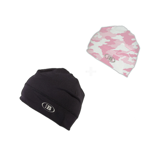 B LOGO SKULL CAP[OG BLACK/PINK CAMO] *2 FOR 1 SPECIAL*