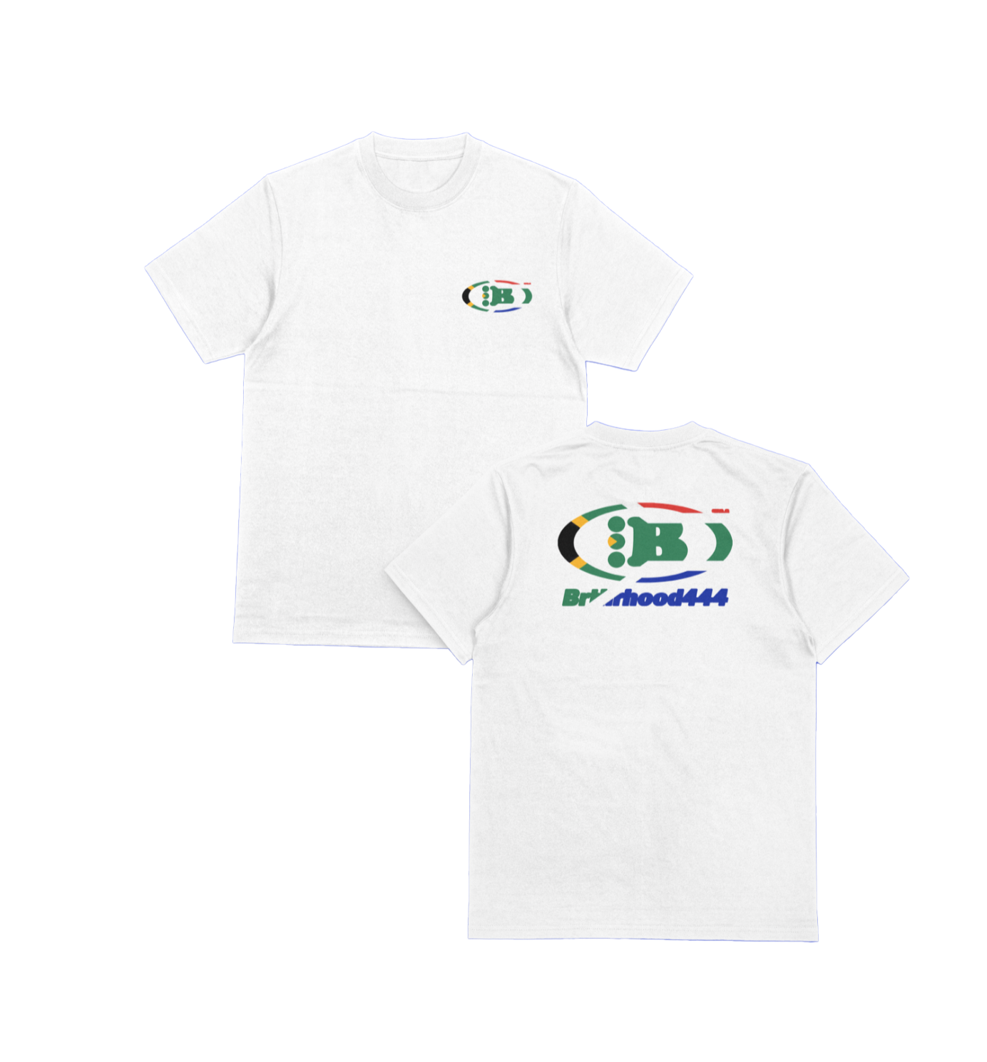 B LOGO STAPLE TEE[SA WHITE]