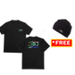 B LOGO STAPLE TEE COMBO [SA BLACK]