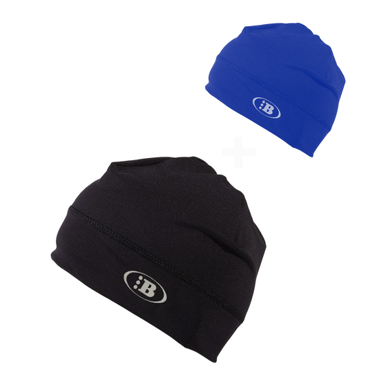 B LOGO SKULL CAP[BLACK/BLUE] *2 FOR 1 SPECIAL*