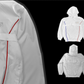 B LOGO SHELL JACKET [OLYMPIC WHITE]