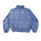 PLAID PATTERN TRACK JACKET[BLUE]