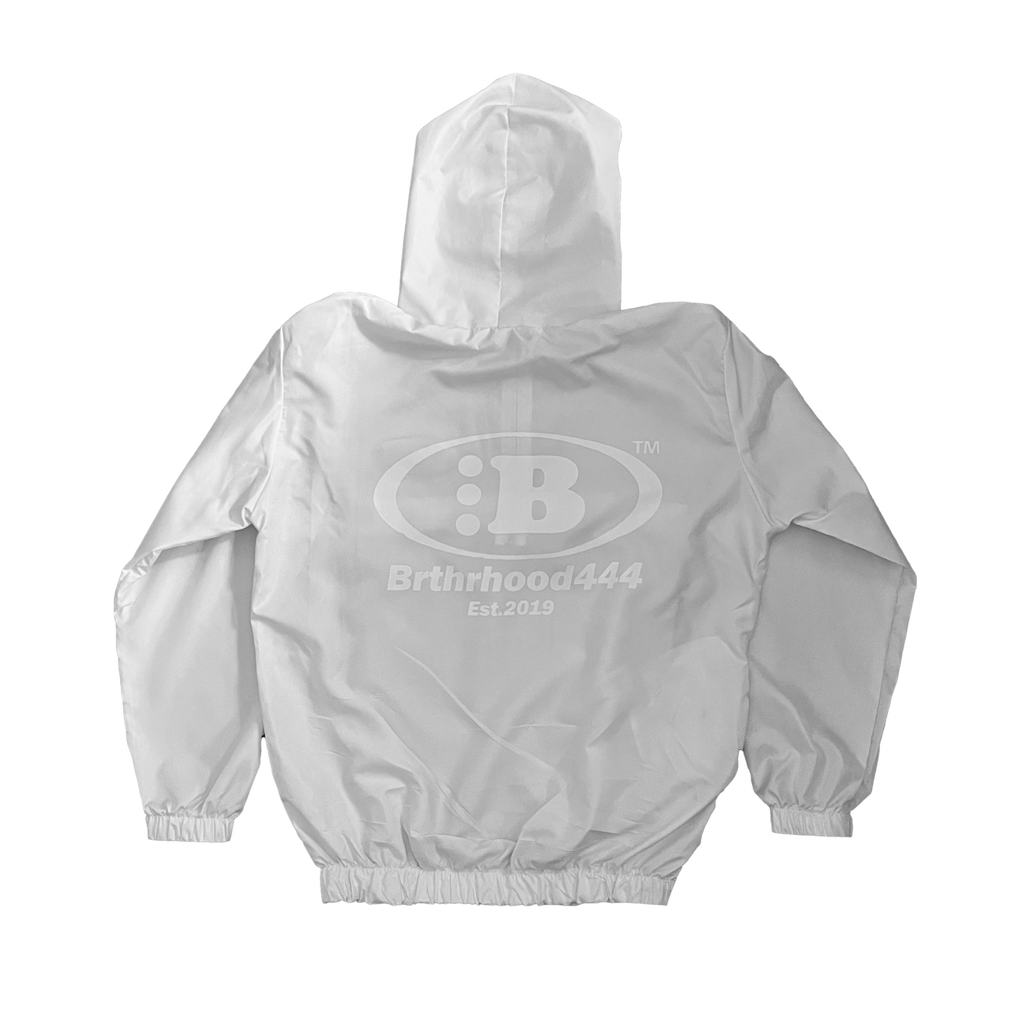 B LOGO SHELL JACKET [OLYMPIC WHITE]