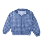 PLAID PATTERN TRACK JACKET[BLUE]