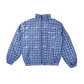 PLAID PATTERN TRACK JACKET[BLUE]