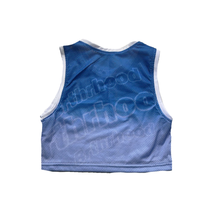 B LOGO WMNS MESH TOP[GRADIENT BLUE]