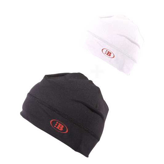 B LOGO SKULL CAP[BLACK ON RED/WHITE ON RED] *2 FOR 1 SPECIAL*